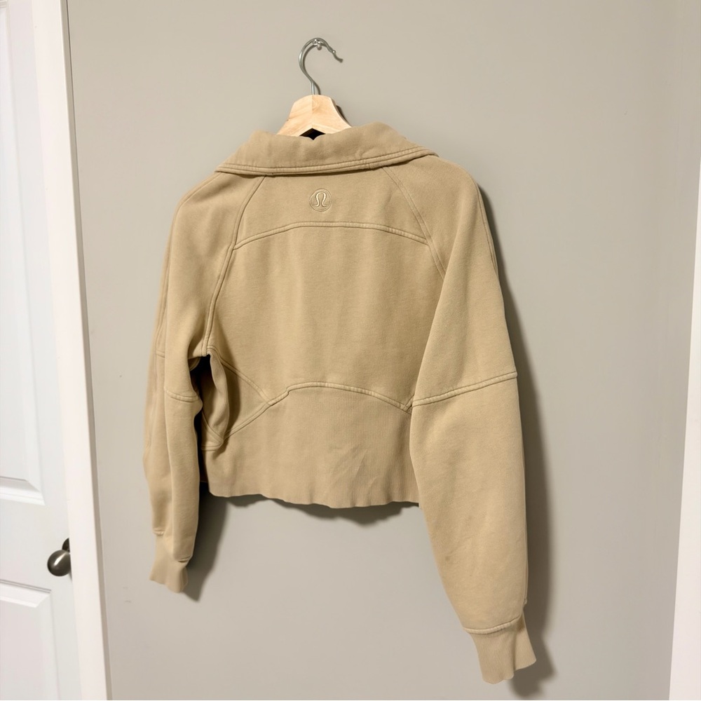 LULULEMON Scuba Oversized Half Zip Hoodie - Trench - Picture 7 of 7